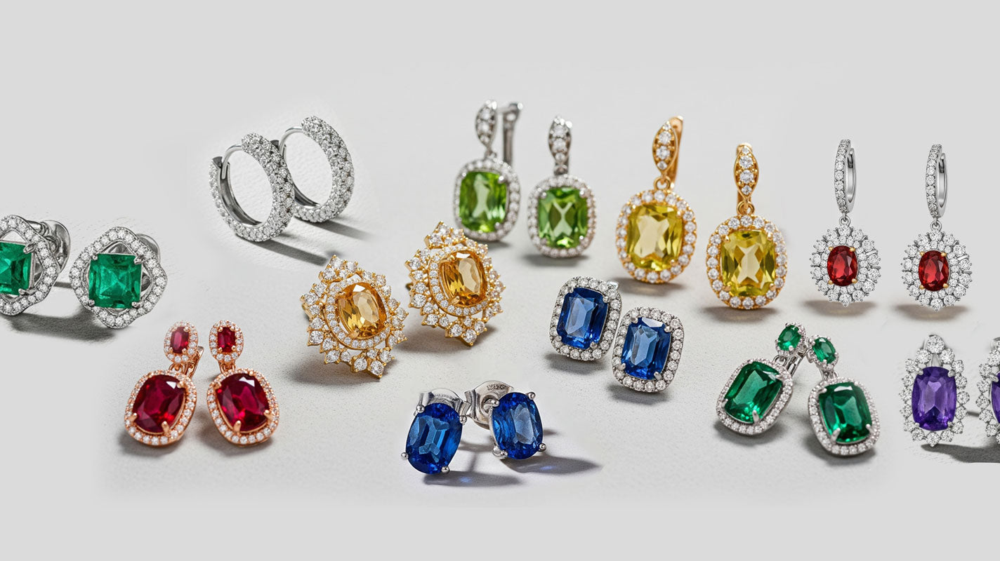 17 Different Types Of Gemstone Earrings: Style Meets Sparkle