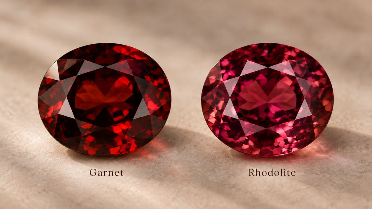 Know The Difference Between Garnet And Rhodolite