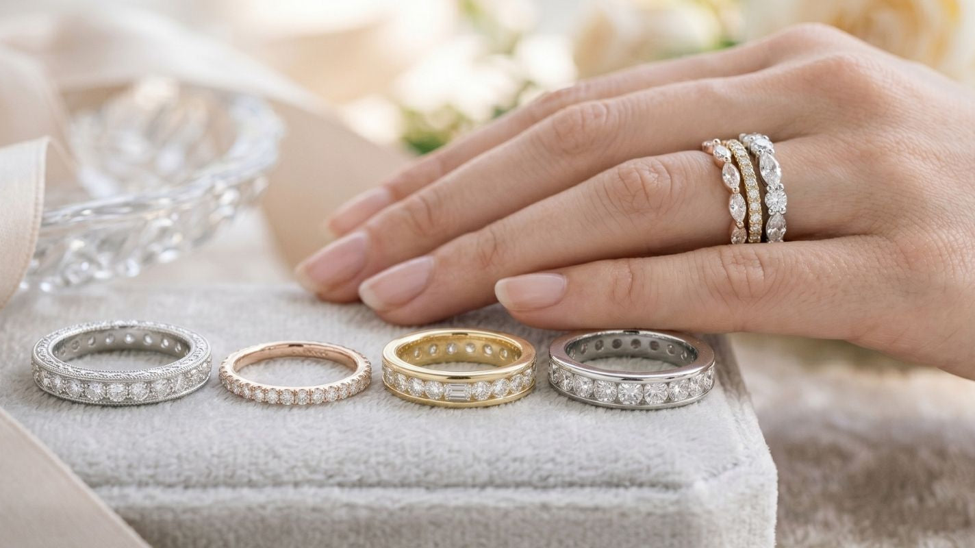 How to Wear Eternity Rings?