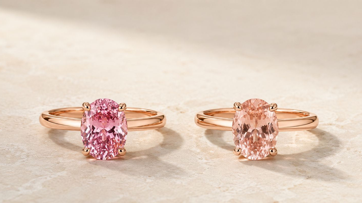 Lab-Grown Pink Diamond vs Morganite: Which Pink Ring Is Better?