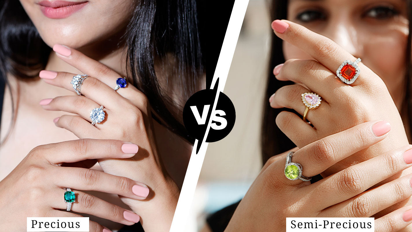Precious vs. Semi-Precious Gemstone Rings: What Sets Them Apart?
