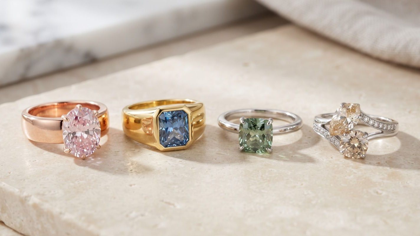 Colored Moissanite and Bold Designs Are Redefining Jewelry Trends in 2026