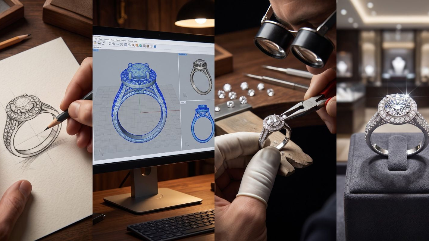 Custom Jewelry Process: How Your Dream Piece Comes to Life from Design to Creation