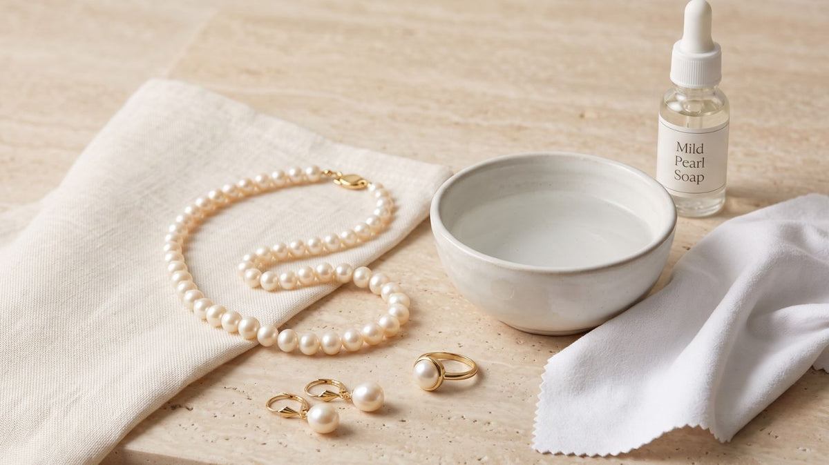 How To Clean Your Pearls Without Harming Them?
