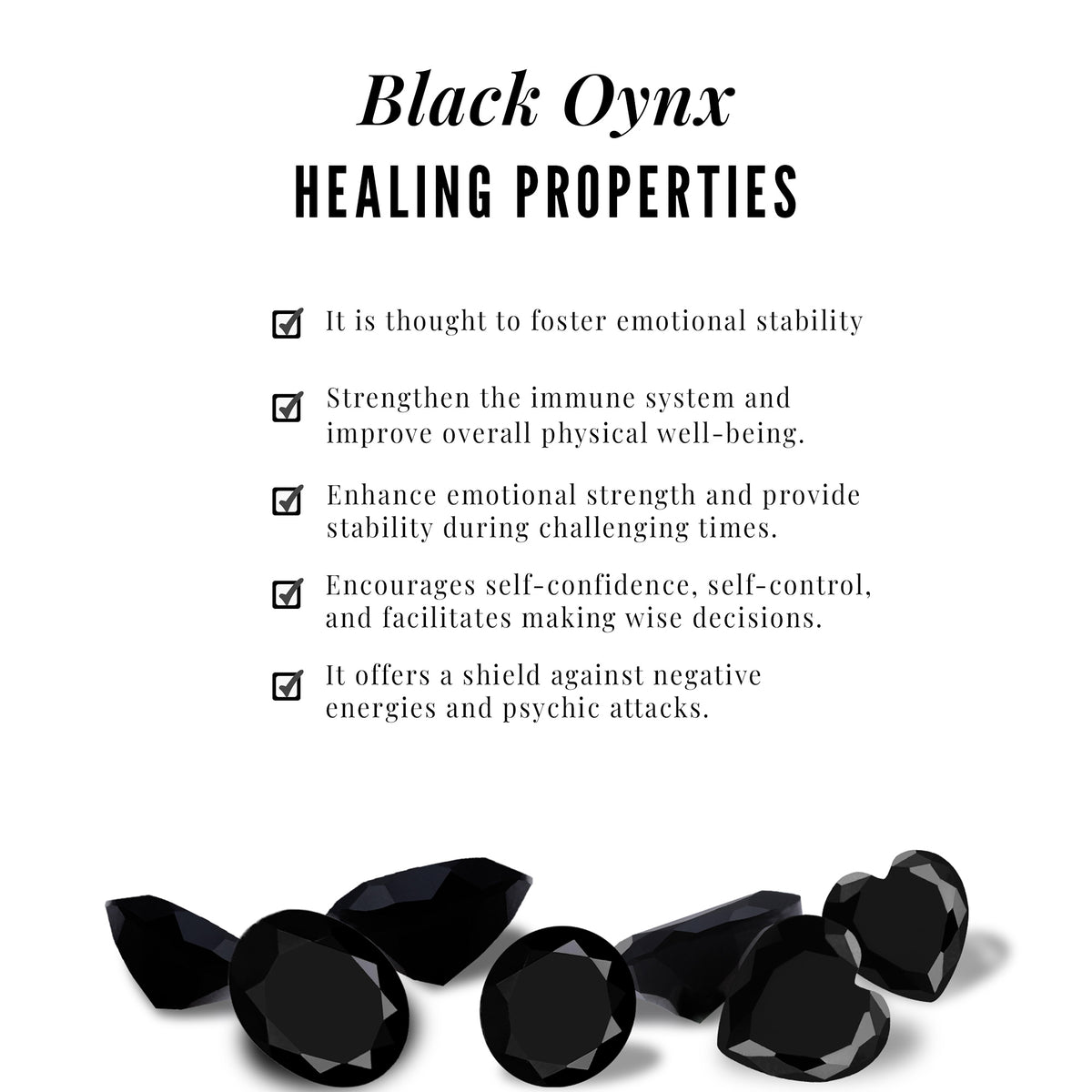 Cushion Black Onyx Split Shank Engagement Ring with Diamond AAA - Rosec Jewels