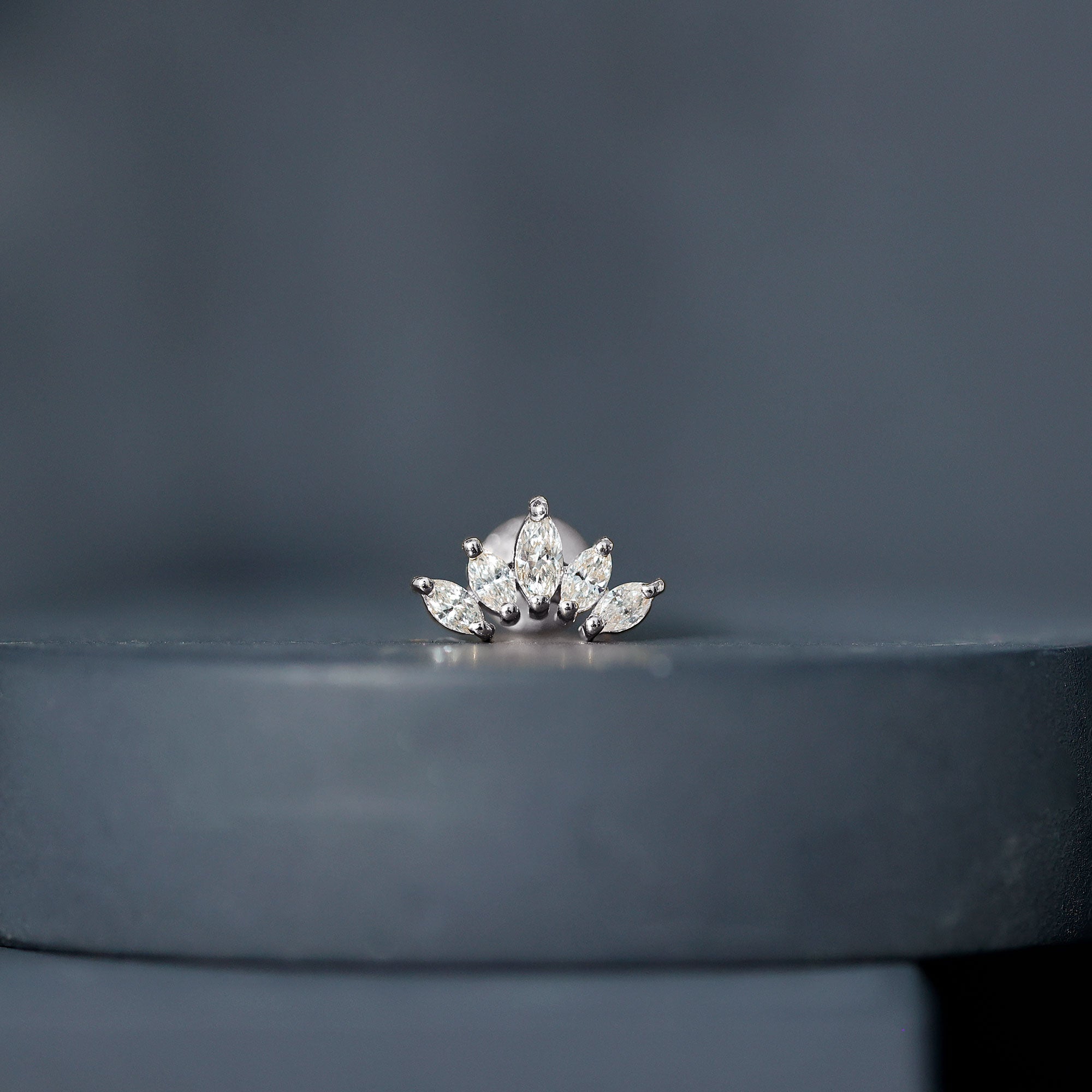 Certified Marquise Cut Diamond Helix Earring for Women Natural - ( HI-SI ) - Rosec Jewels