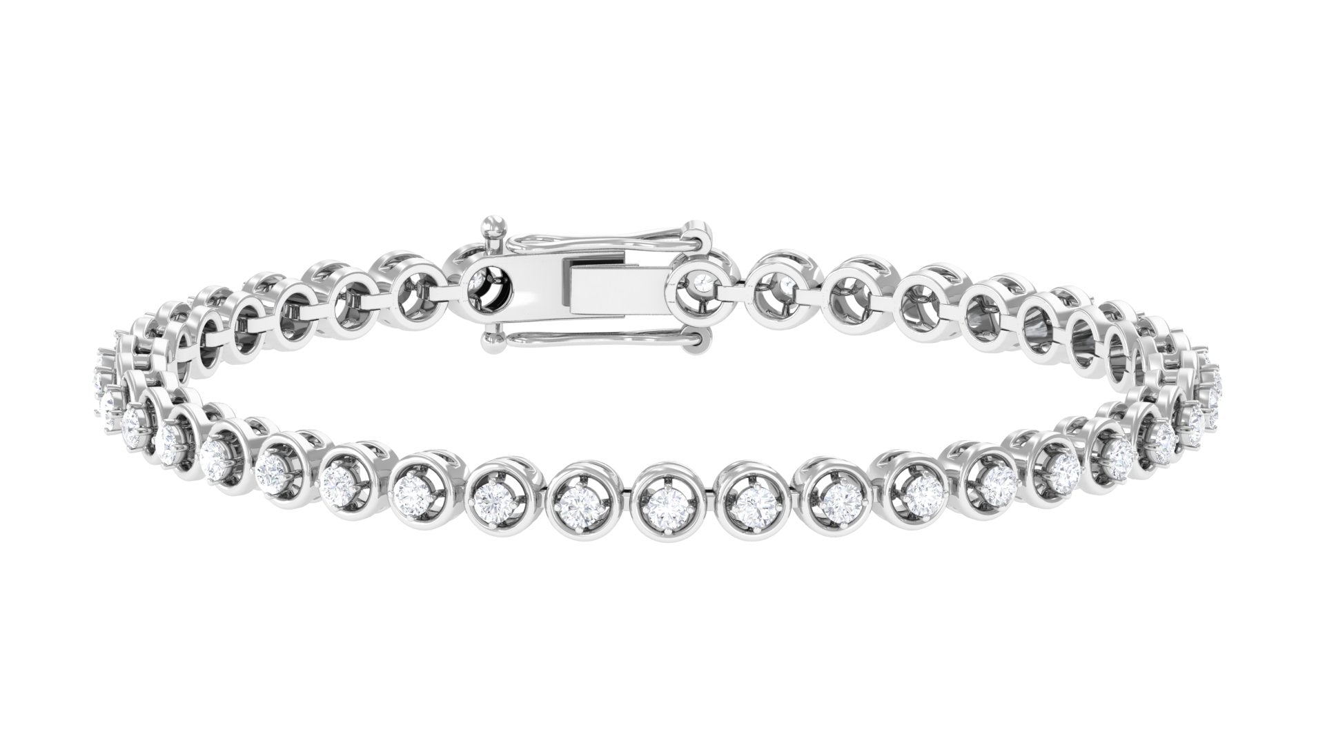 1.50 CT Zircon Tennis Bracelet