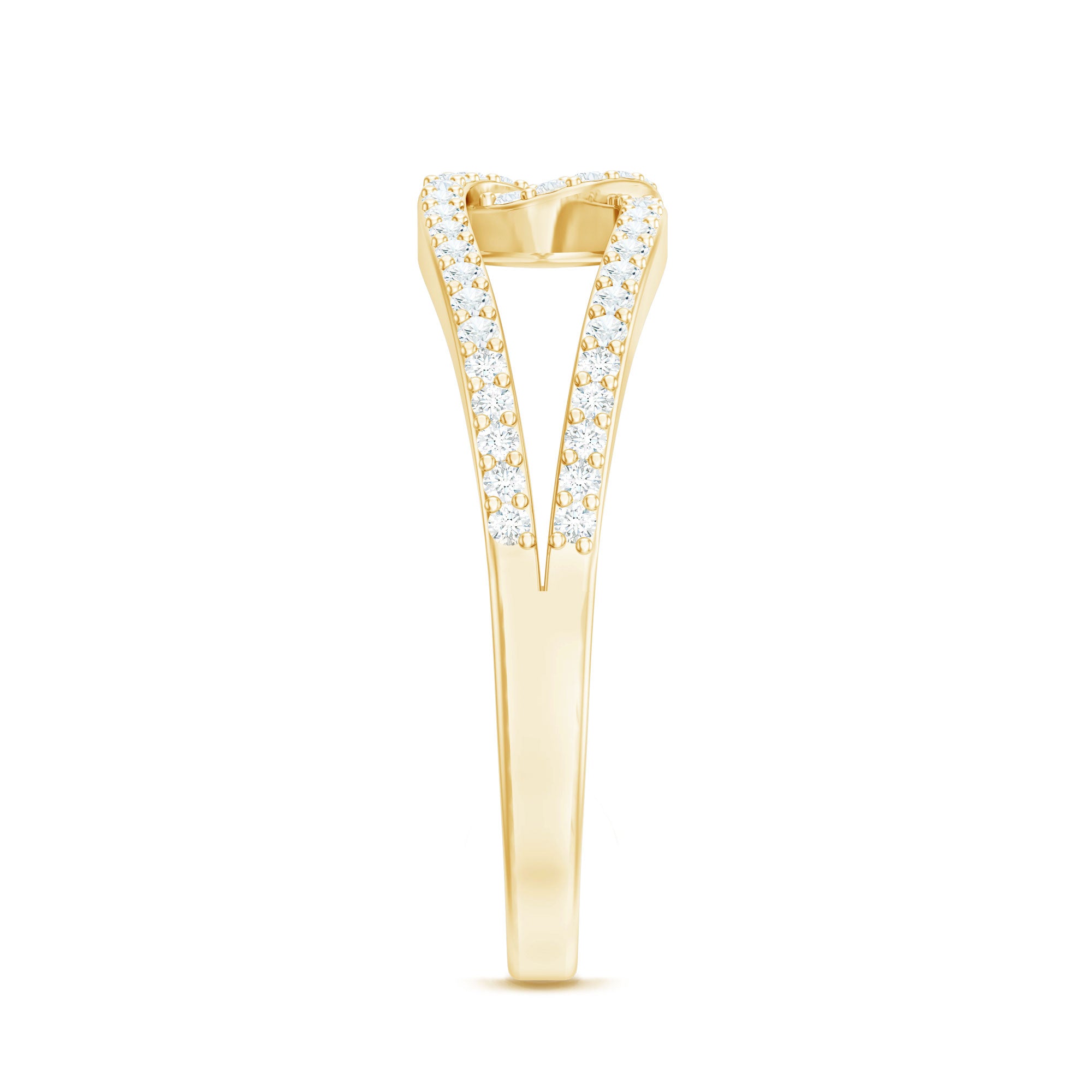 Certified Real Diamond Anniversary Ring for Women Natural - ( HI-SI ) - Rosec Jewels