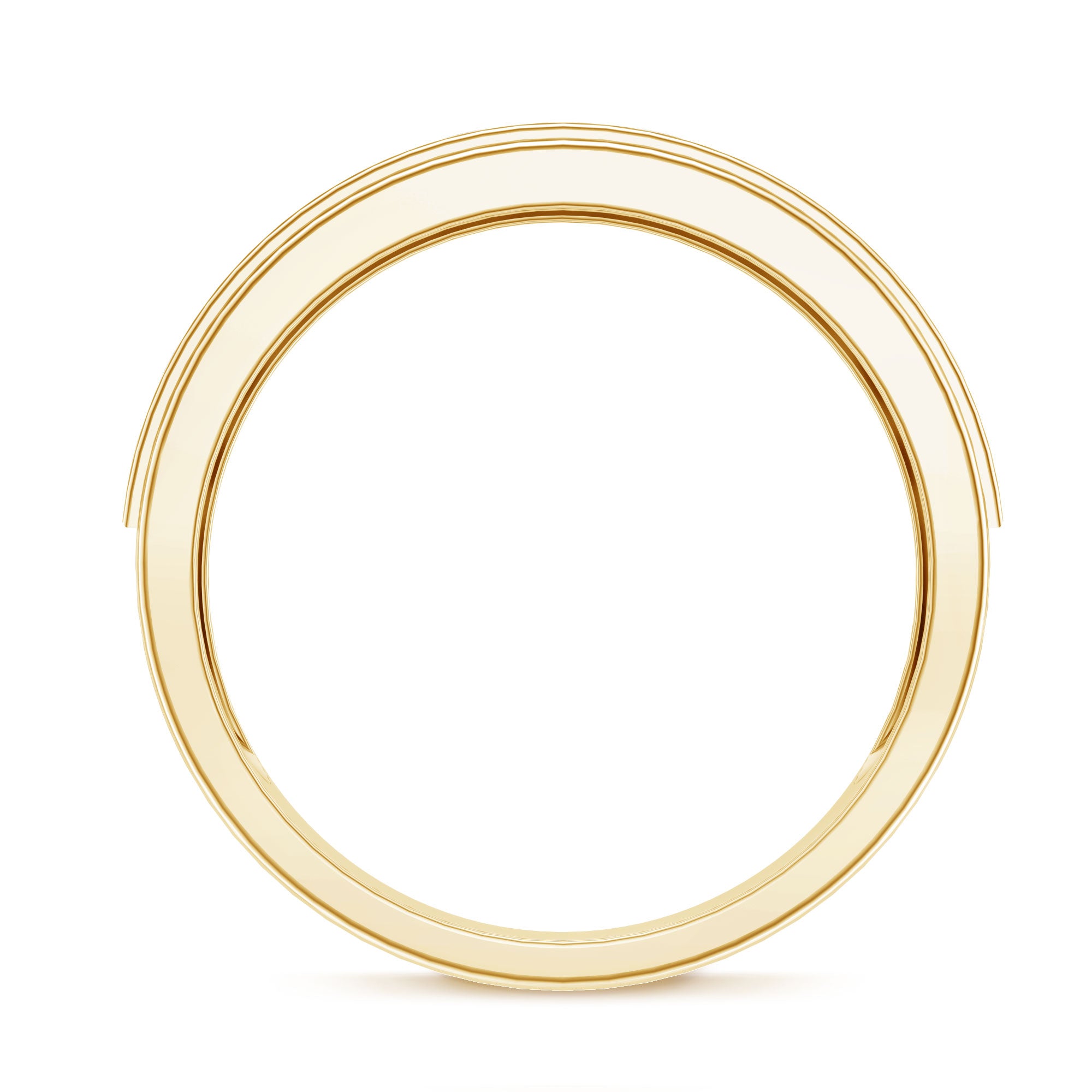 Rosec Jewels-Lab Grown Diamond Half Eternity Mens Wedding Band