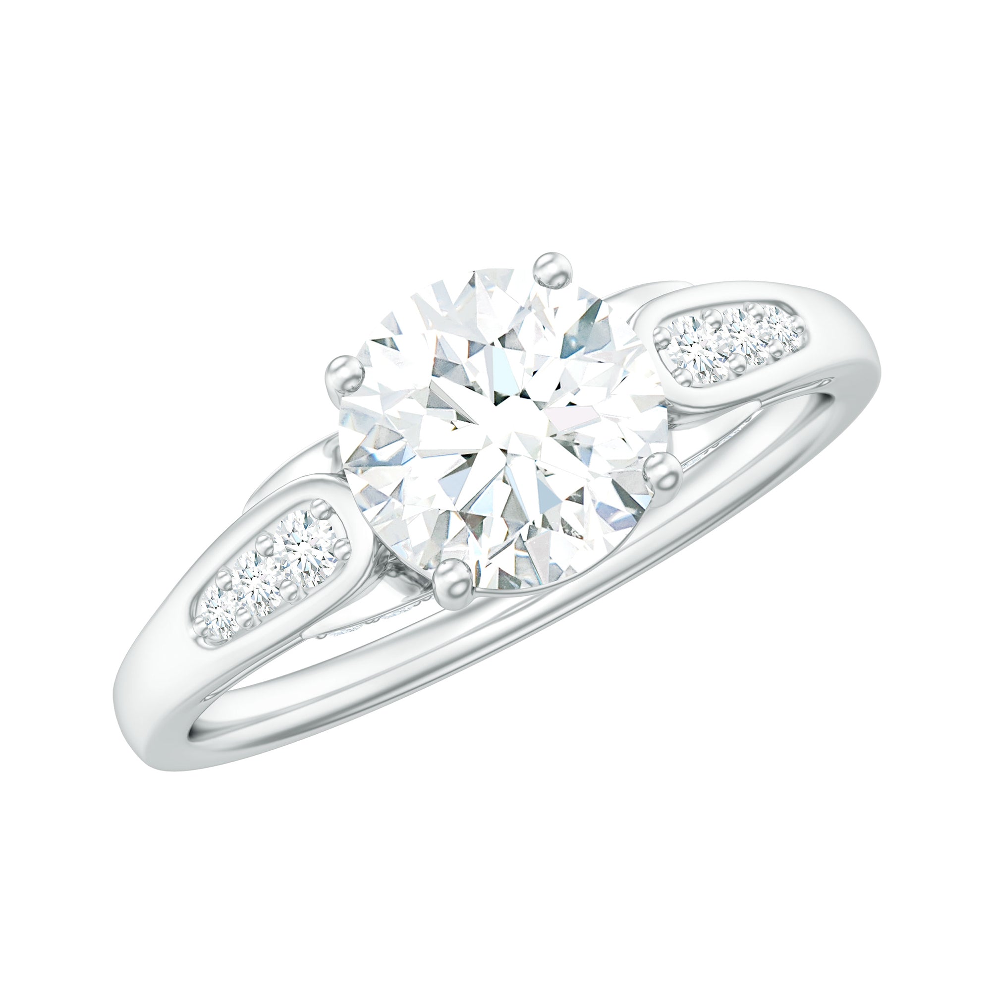Rosec Jewels-Brilliant Cut Lab Grown Diamond Trending Engagement Ring