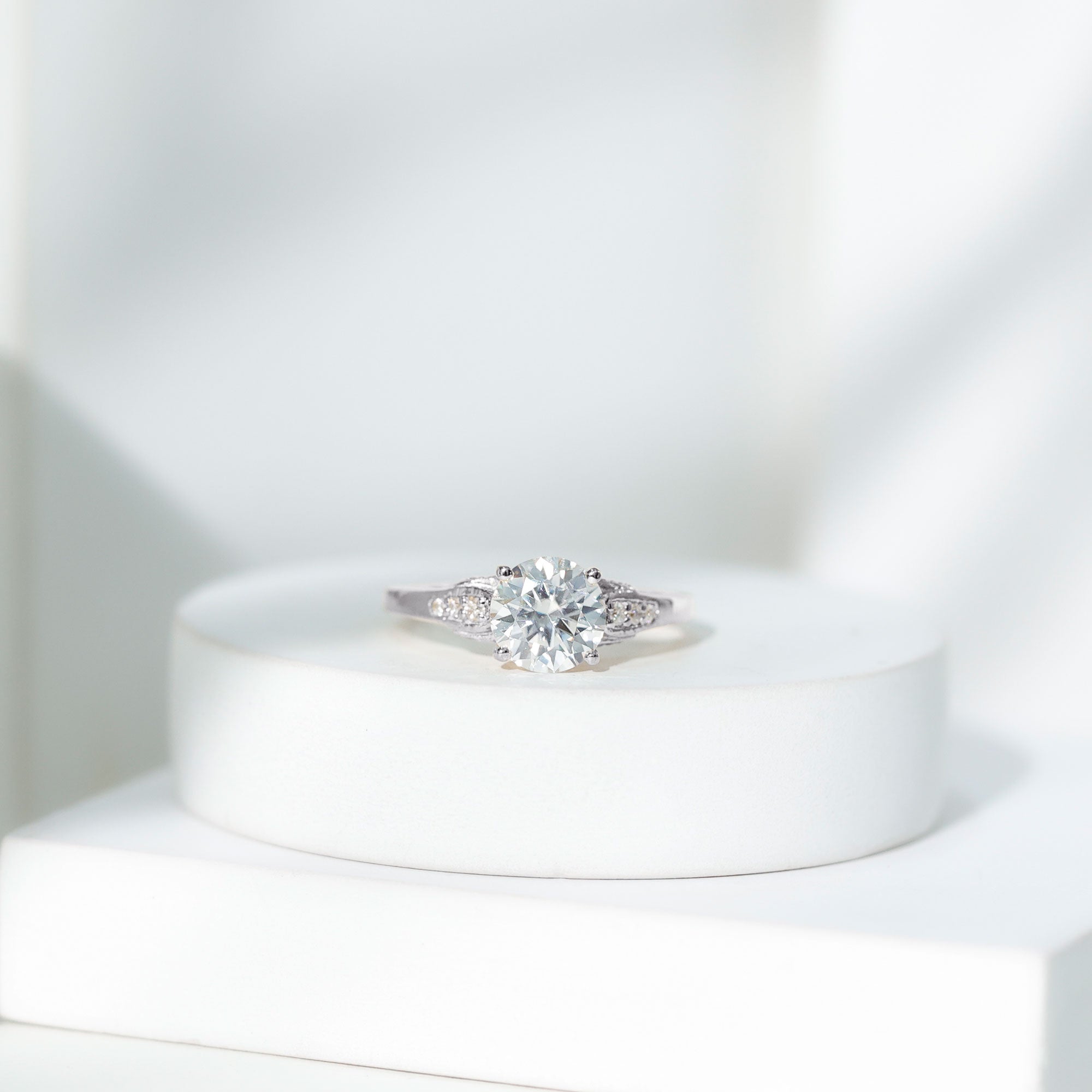 Rosec Jewels-Brilliant Cut Lab Grown Diamond Trending Engagement Ring