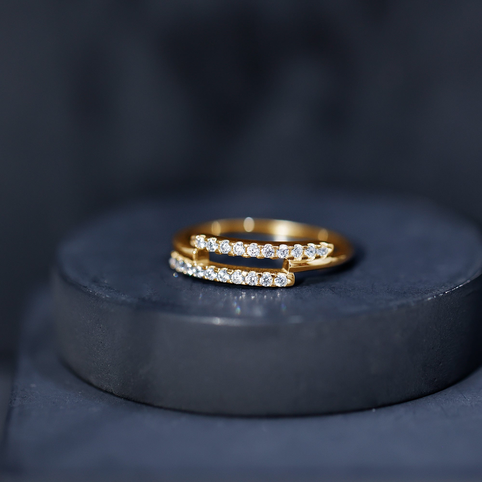Round Cut Minimalist Lab Grown Diamond Anniversary Ring Band Lab - ( EF-VS ) - Rosec Jewels