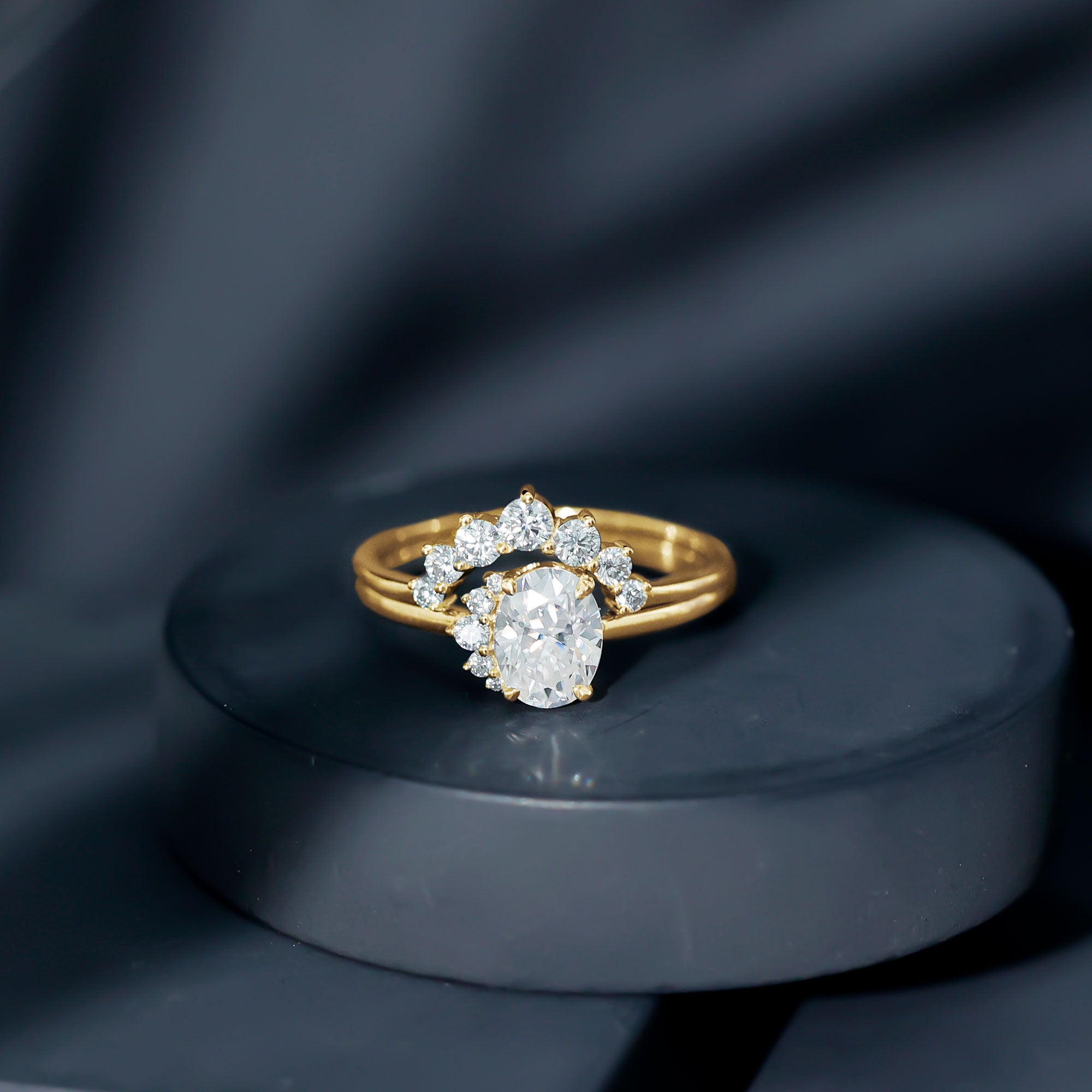 Lab Grown Diamond Engagement and Bridal Ring Sets Lab - ( EF-VS ) - Rosec Jewels