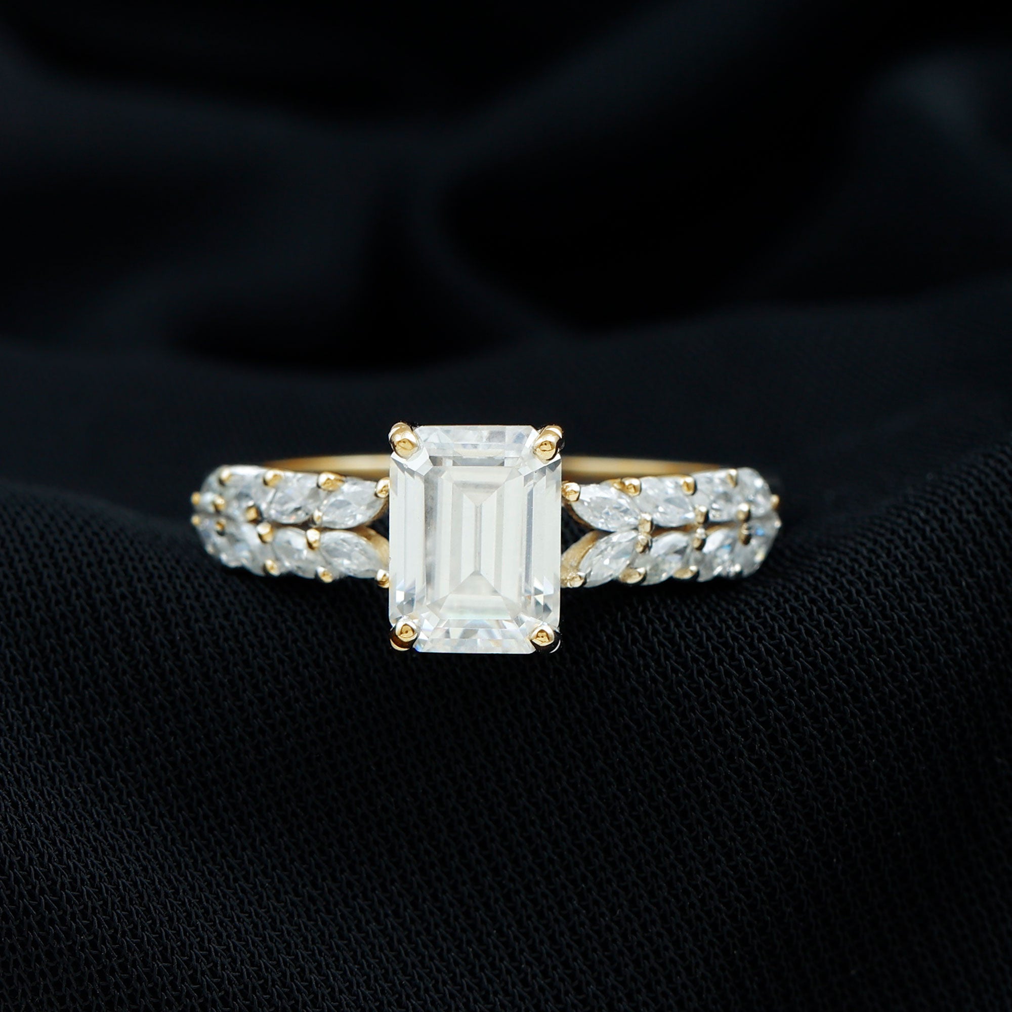 2 Carat Lab Grown Diamond Ring For Women With Certificate Lab - ( EF-VS ) - Rosec Jewels