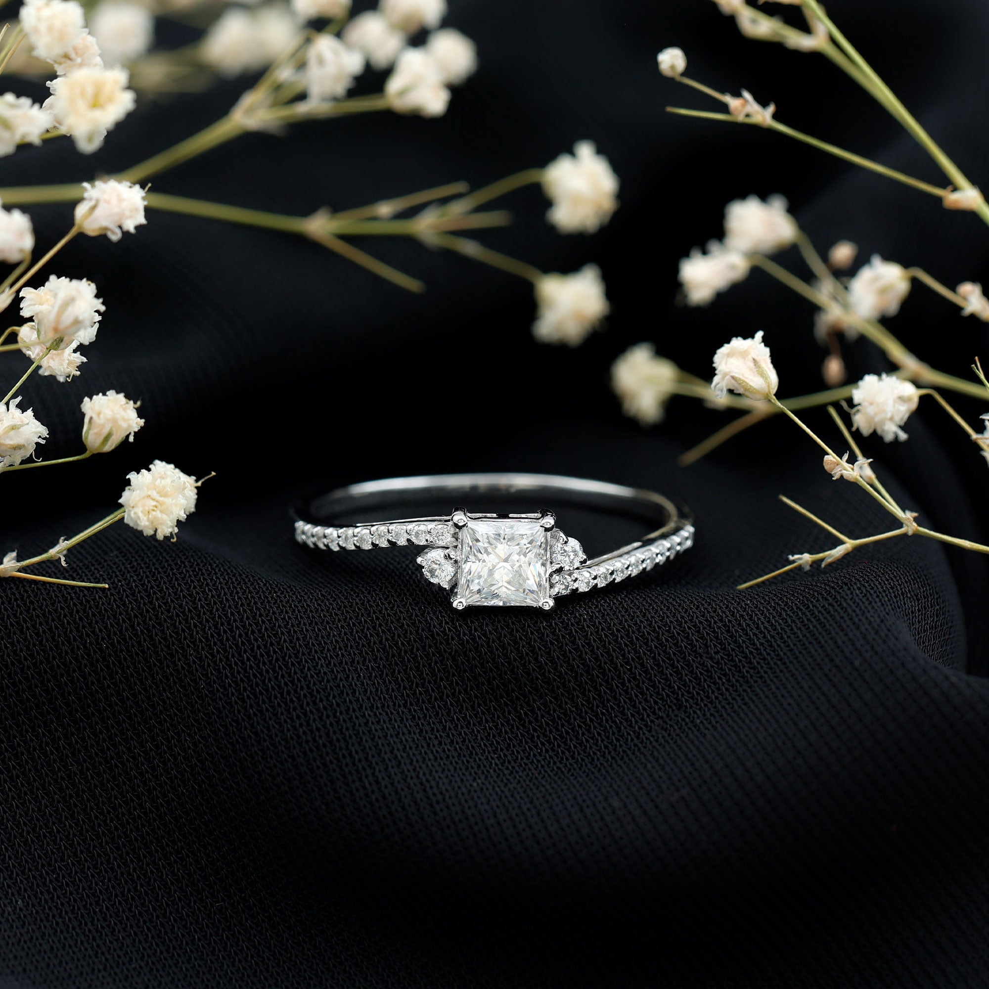Rosec Jewels-Certified Lab Grown Diamond Promise Engagement Ring