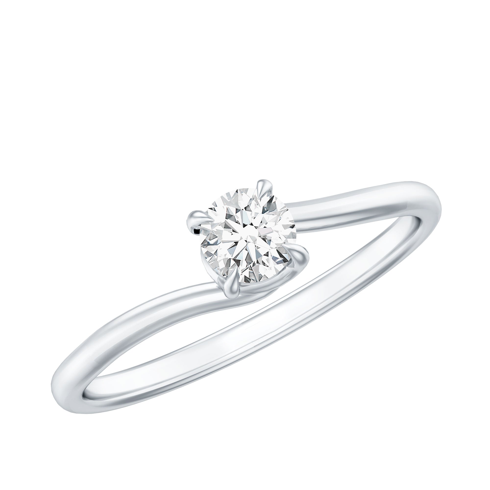 Solitaire Lab Grown Diamond Promise Ring