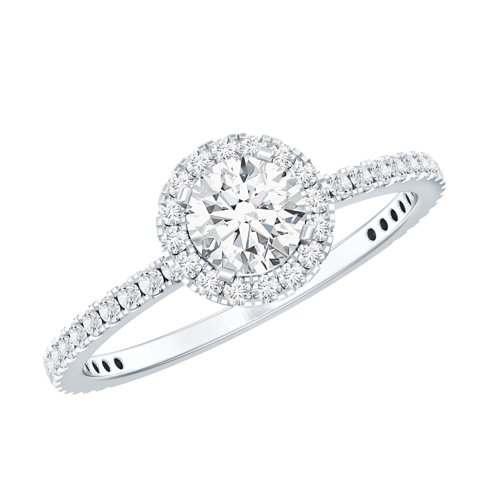 Ronde Lab Grown Diamond Promise verlovingsring