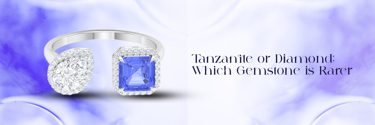 Tanzanite or Diamond: Which Gemstone is Rarer