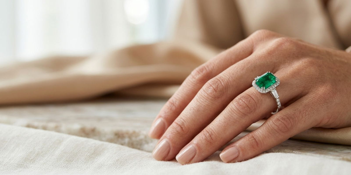 Emerald Engagement Rings - The Complete Guide