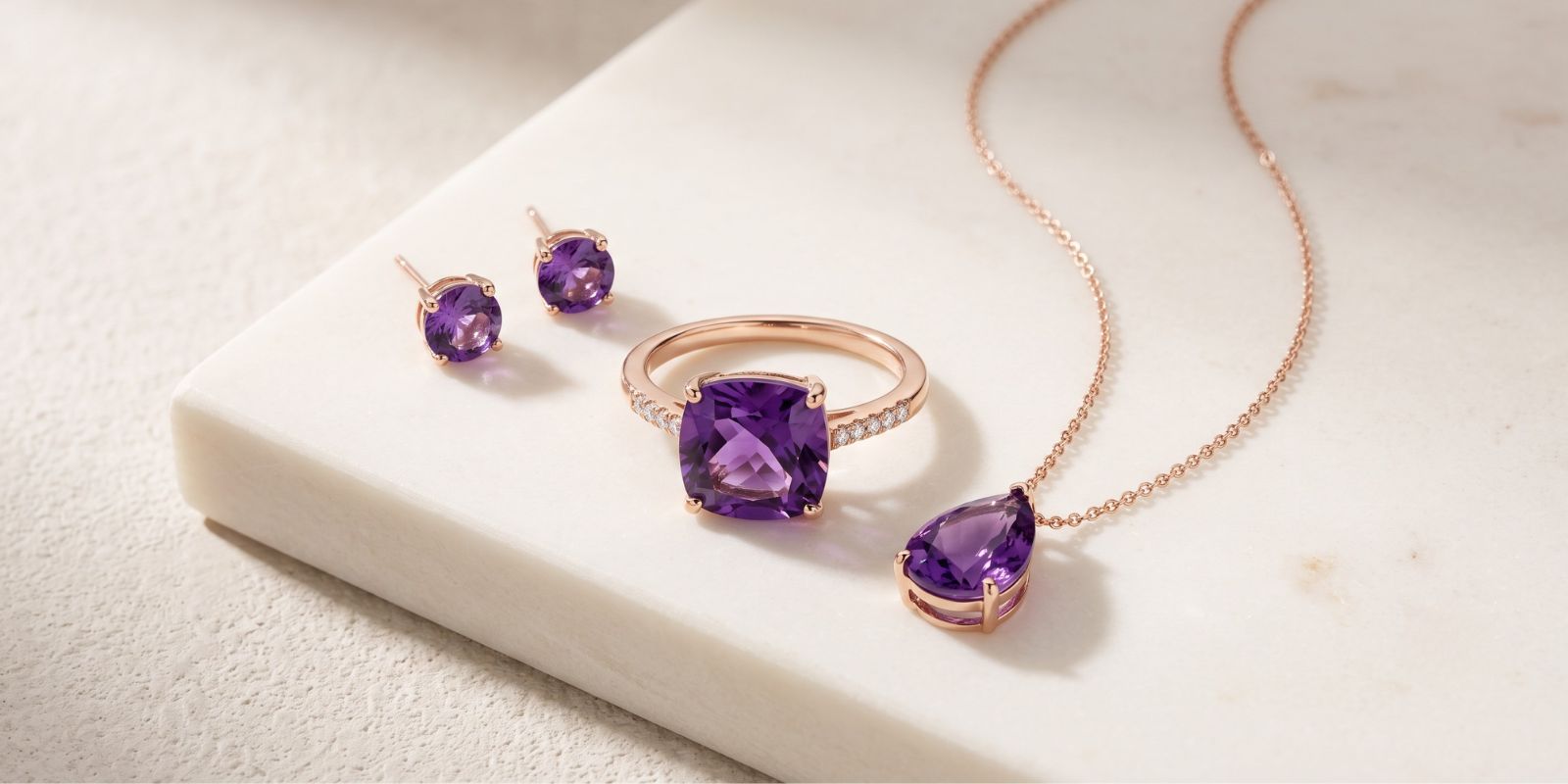 How to Buy February Birthstone Amethyst Jewelry Online