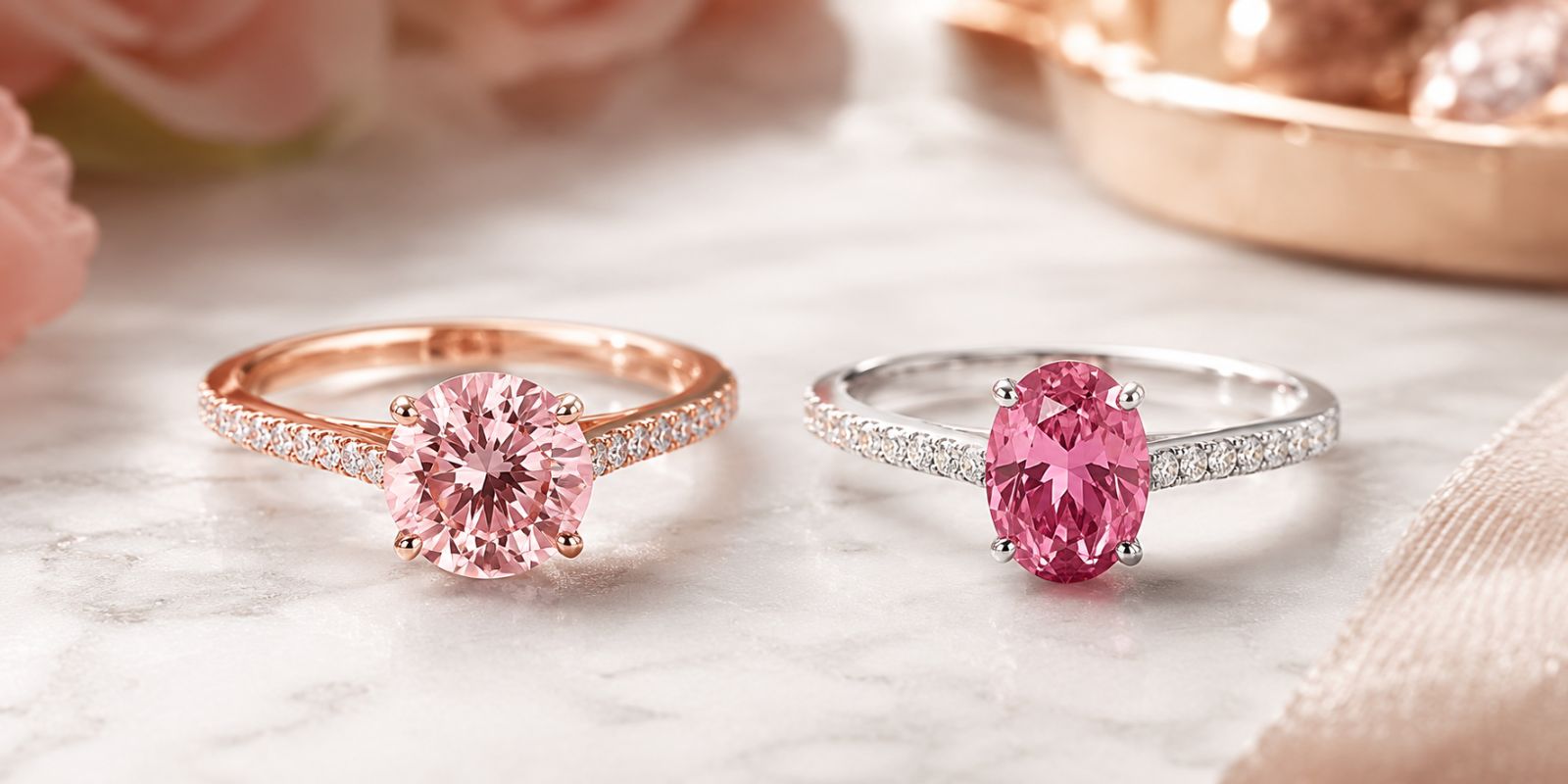 Lab-Grown Pink Diamond vs Pink Sapphire: Which One Should You Choose?