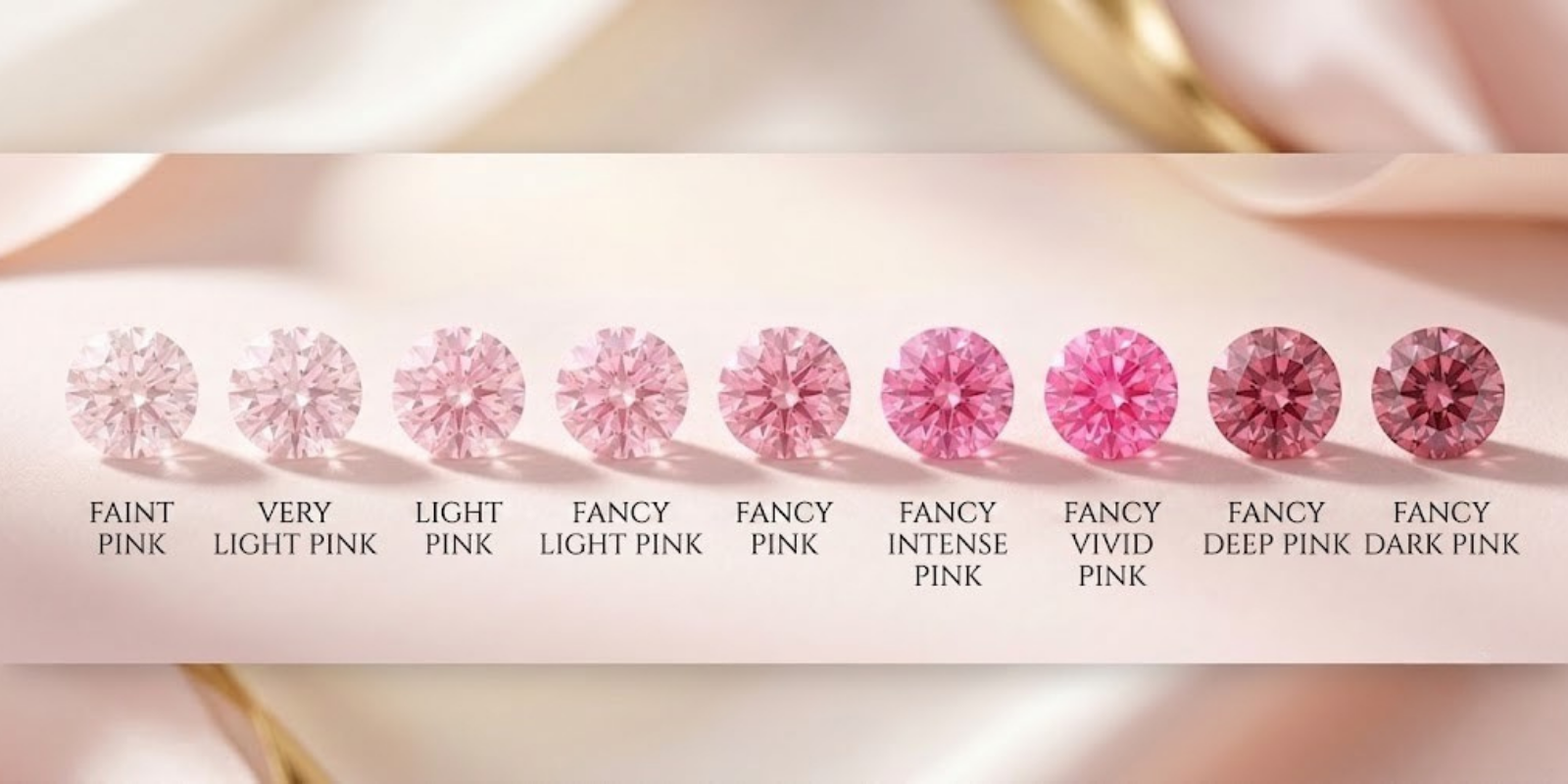 Pink Diamond Color Chart: Faint Pink to Fancy Vivid Pink Explained