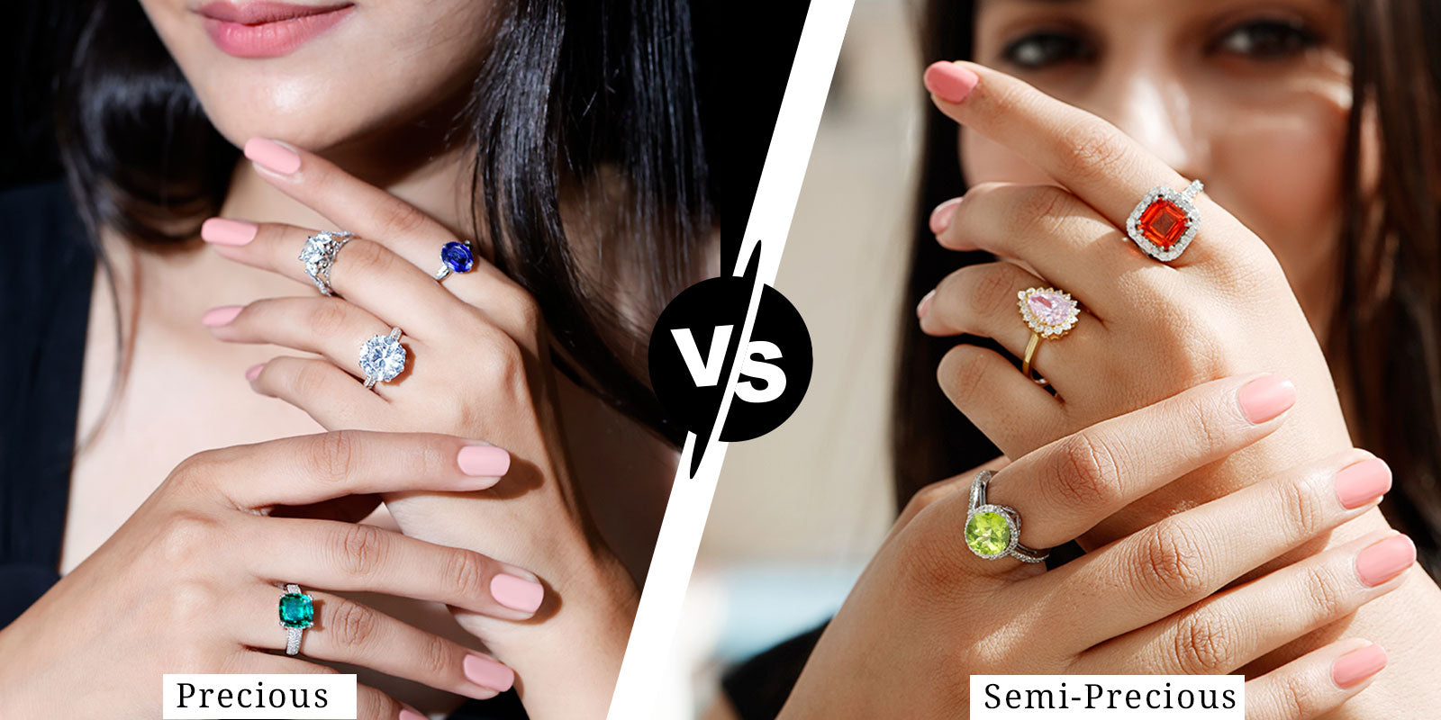 Precious vs. Semi-Precious Gemstone Rings: What Sets Them Apart?