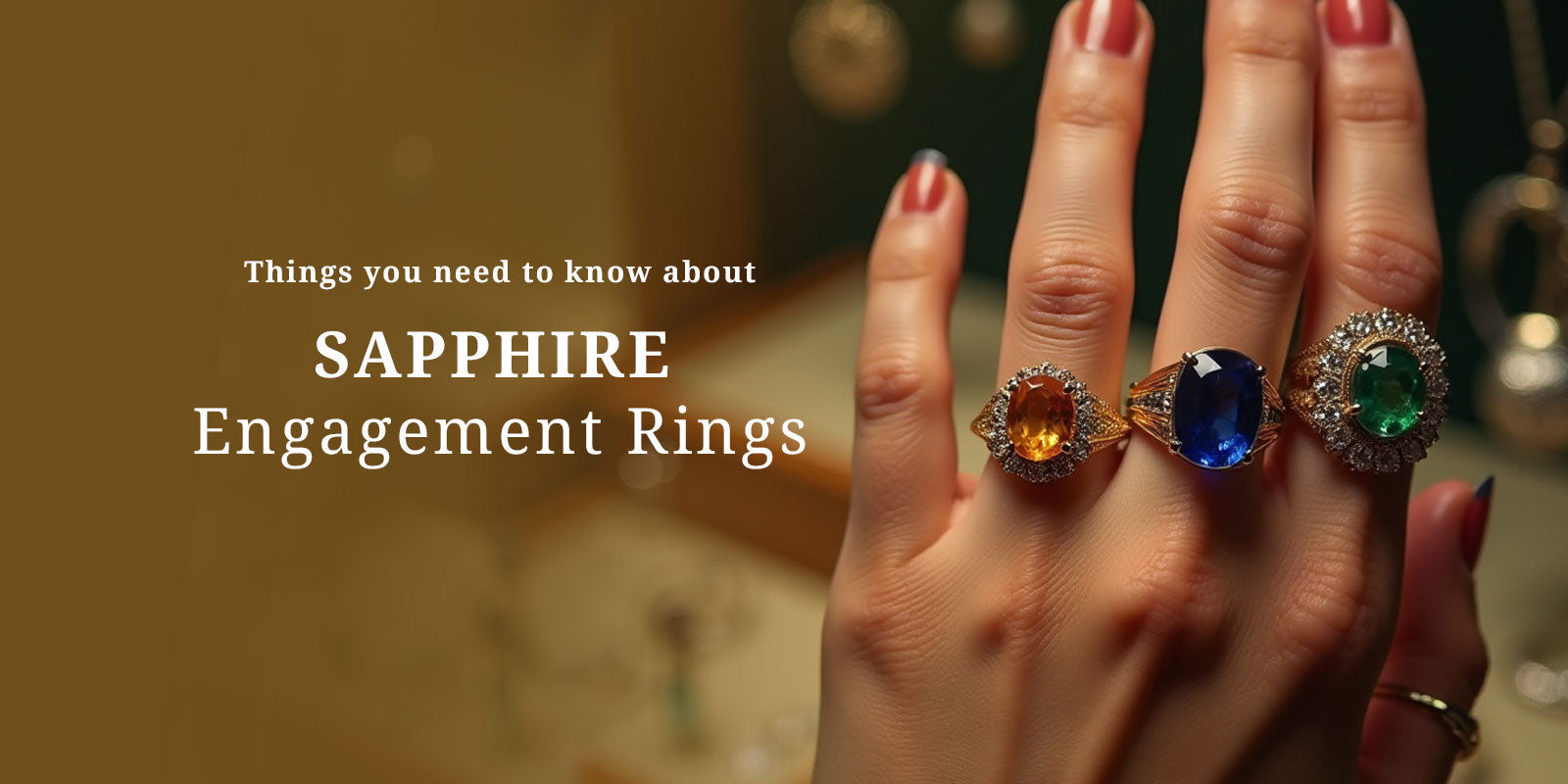 Things you need to know about Sapphire Engagement Rin