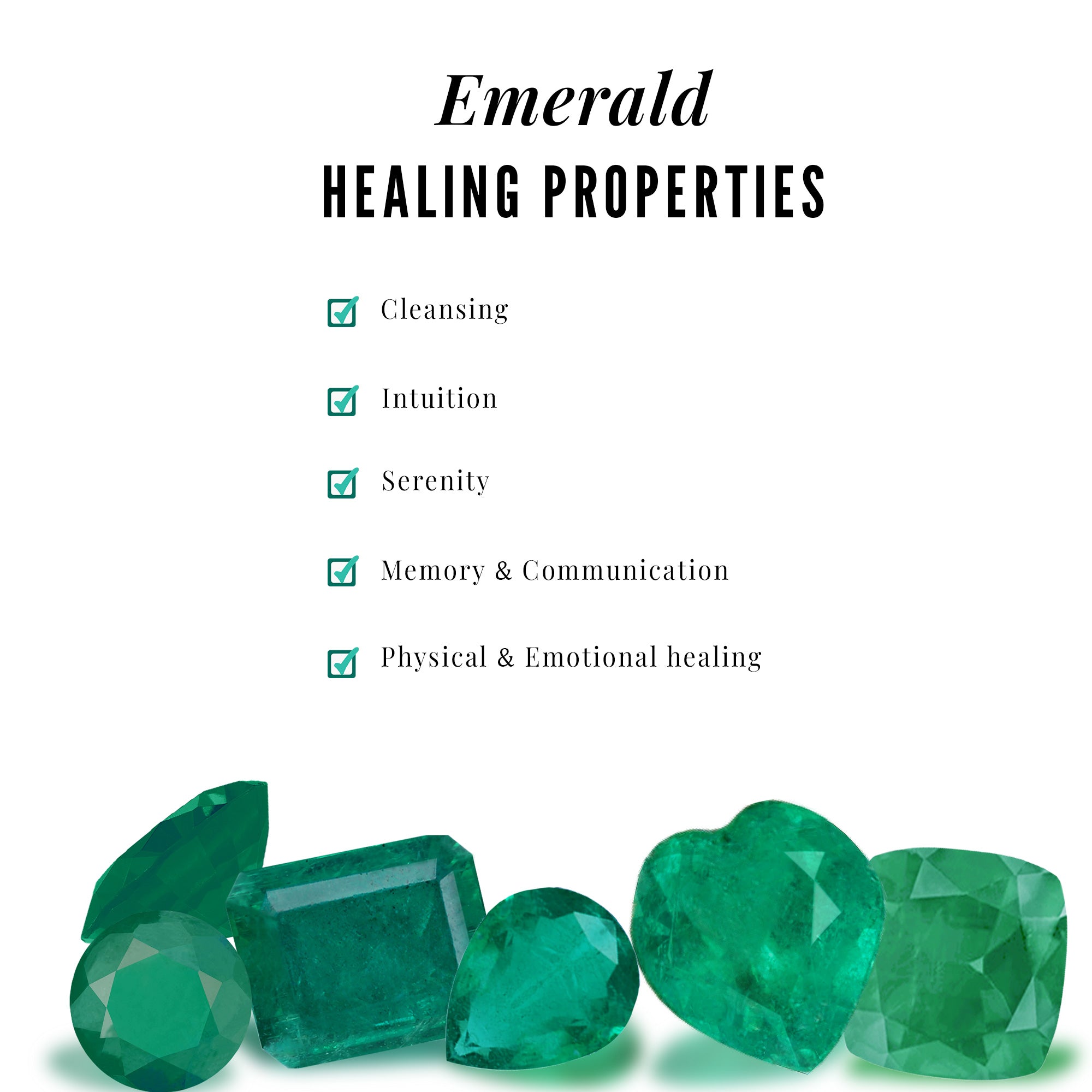 Natural Solitaire Emerald Promise Ring in Lotus Basket Setting AAA - Rosec Jewels
