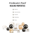 Unique Freshwater Pearl Star Helix Earring with Diamond Freshwater Pearl - ( AAA ) - Quality - Rosec Jewels