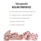 3.25 CT Morganite Teardrop Hoop Earrings with Diamond Accent Morganite - ( AAA ) - Quality - Rosec Jewels