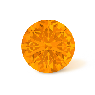 Orange Sapphire Icon