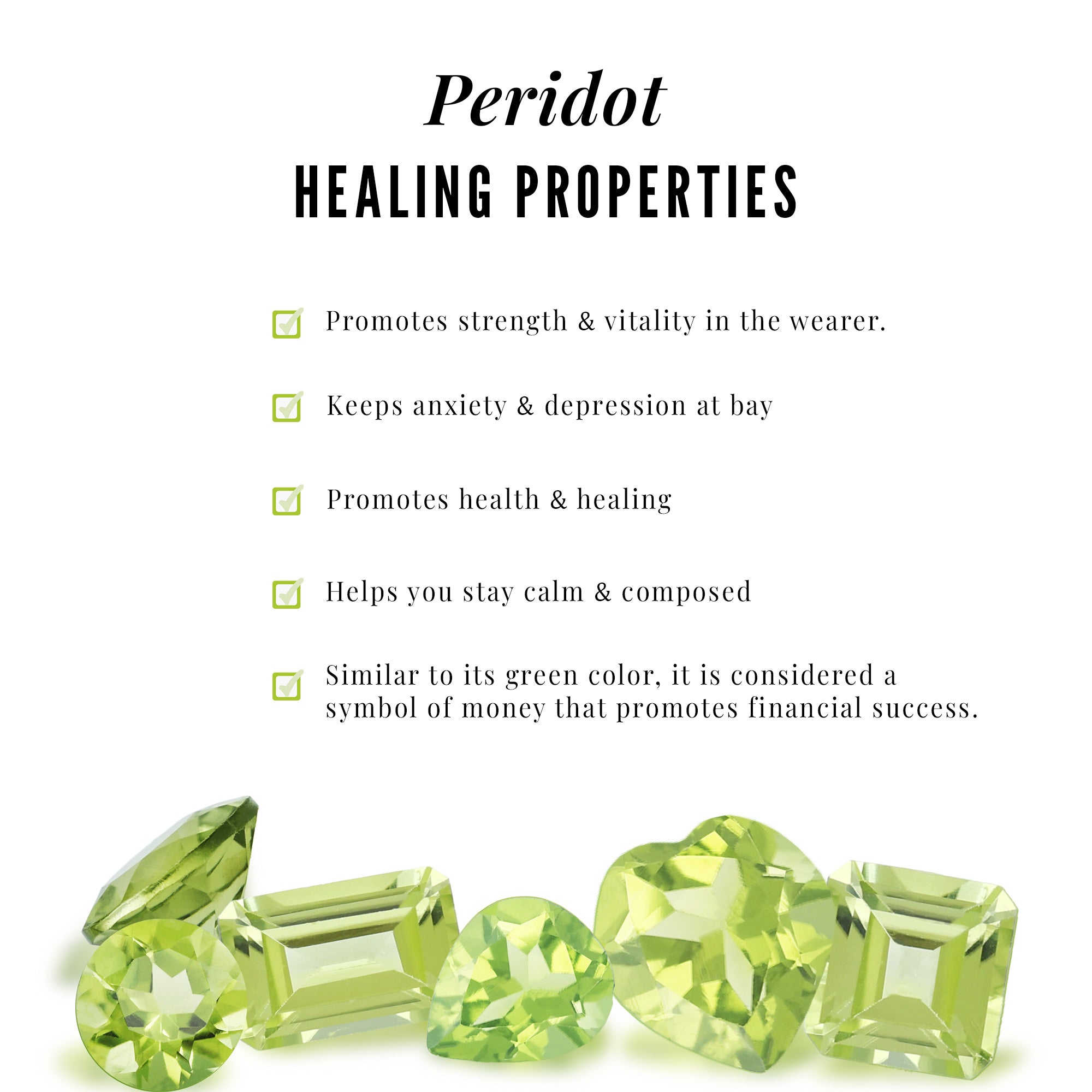 Oval Peridot Cocktail Ring with Diamond AAA - Rosec Jewels