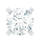 Minimalist Peg Head Set Diamond Nose Pin Stud Natural - ( HI-SI ) - Rosec Jewels