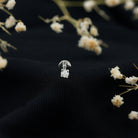 Minimalist Peg Head Set Diamond Nose Pin Stud Natural - ( HI-SI ) - Rosec Jewels