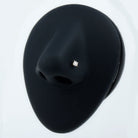 Minimalist Peg Head Set Diamond Nose Pin Stud Natural - ( HI-SI ) - Rosec Jewels
