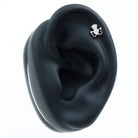 Heart Diamond Angel Earring for Helix Piercing Natural - ( HI-SI ) - Rosec Jewels