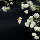 Rosec Jewels-Pear Shape Diamond Two Stone Helix Earring