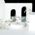 Rosec Jewels-Certified Diamond Half Circle Earring for Piercing