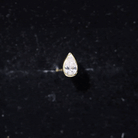 Pear Shape Diamond Solitaire Cartilage Earring Lab - ( EF-VS ) - Rosec Jewels