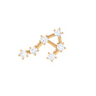 Rosec Jewels-Certified Diamond Libra Constellation Piercing Earring