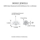 Rosec Jewels-Unique Diamond Fan Cartilage Earring for Women