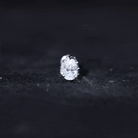 Solitaire Diamond Teardrop Tragus Earring for Women Lab - ( EF-VS ) - Rosec Jewels