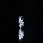 Marquise Diamond Leaf Cluster Earring for Cartilage Piercing Natural - ( HI-SI ) - Rosec Jewels