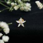 Rosec Jewels-Marquise Diamond Floral Upper Lobe Earring