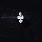 Three Multi Shape Diamond Helix Piercing Earring Natural - ( HI-SI ) - Rosec Jewels