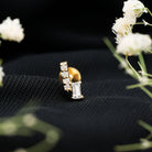 Minimalist Diamond Tragus Piercing Earring Natural - ( HI-SI ) - Rosec Jewels