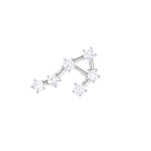 Rosec Jewels-Certified Diamond Libra Constellation Piercing Earring