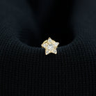 Round Diamond Star Forward Helix Earring Natural - ( HI-SI ) - Rosec Jewels