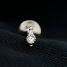 Natural Certified Diamond Conch Earring Natural - ( HI-SI ) - Rosec Jewels